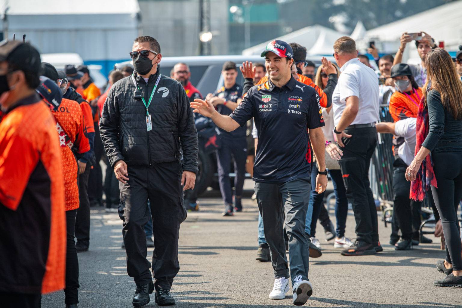 F1 en México, el arranque del Gran Premio de México.