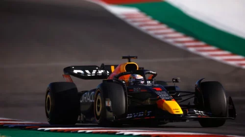 Castigan 5 puestos a Checo Pérez en Austin; Leclerc el más rápido en la segunda tanda 