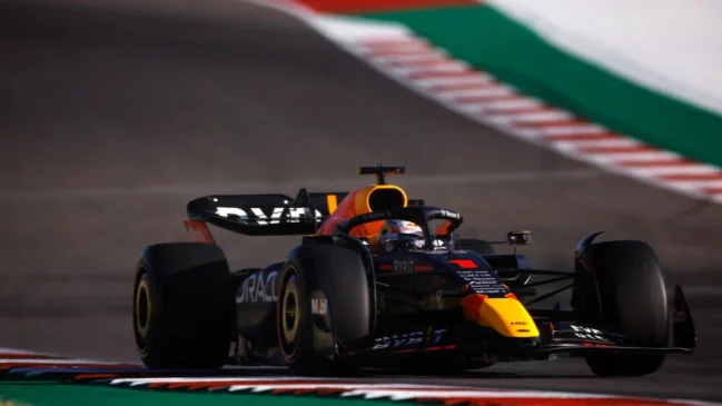 Castigan 5 puestos a Checo Pérez en Austin; Leclerc el más rápido en la segunda tanda 