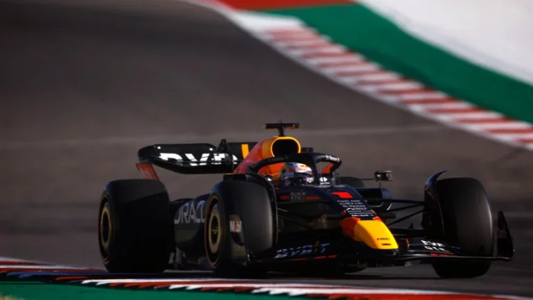 Castigan 5 puestos a Checo Pérez en Austin; Leclerc el más rápido en la segunda tanda 