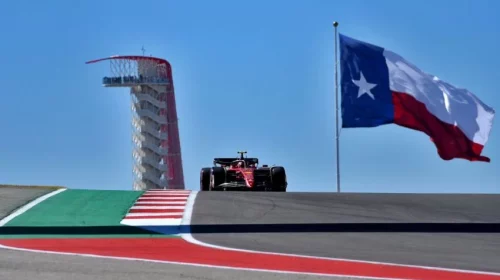 Carlos Sainz el más rápido en la P1 del Gran Premio de Austin; Checo en quinto sitio