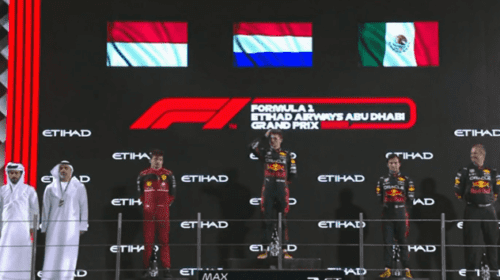 Checo Pérez, tercer lugar del Mundial de Fórmula 1