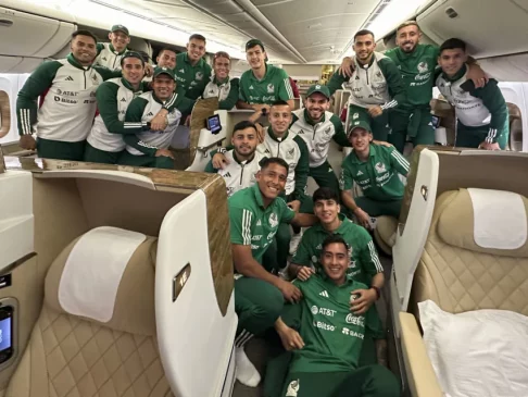 La Selección Mexicana ya está en Barcelona