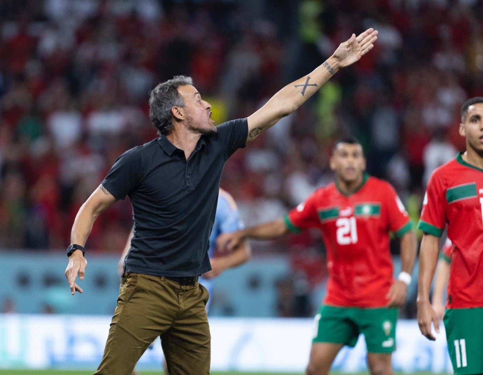 España eliminado en penales por Marruecos