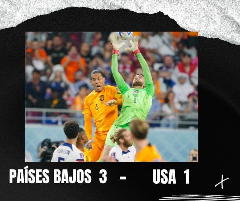 Qatar 2022: Termina el sueño del Team USA, cae 3-1 con Países Bajos