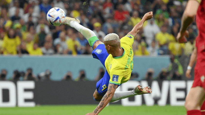 Gol de Richarlison, el mejor del Mundial Qatar 2022