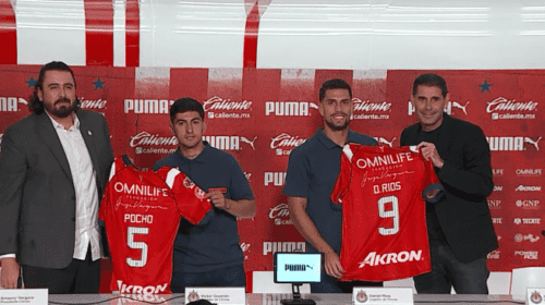 Chivas presenta al Pocho Guzmán y Daniel Ríos