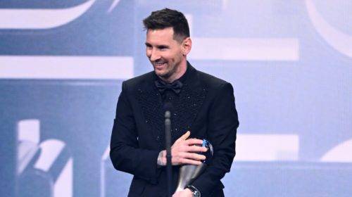 Messi gana el Premio The Best