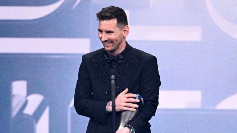 Messi gana el Premio The Best