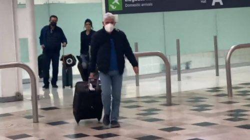 Tuca llega a la Ciudad de México para firmar su contrato con Cruz Azul