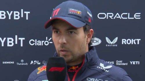 Checo Pérez "La práctica fue un desastre"