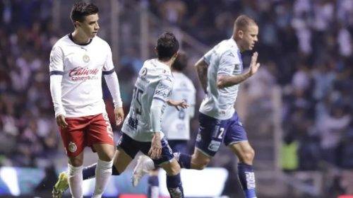 Puebla vence 1-0 a Chivas y le corta la racha previo al clásico
