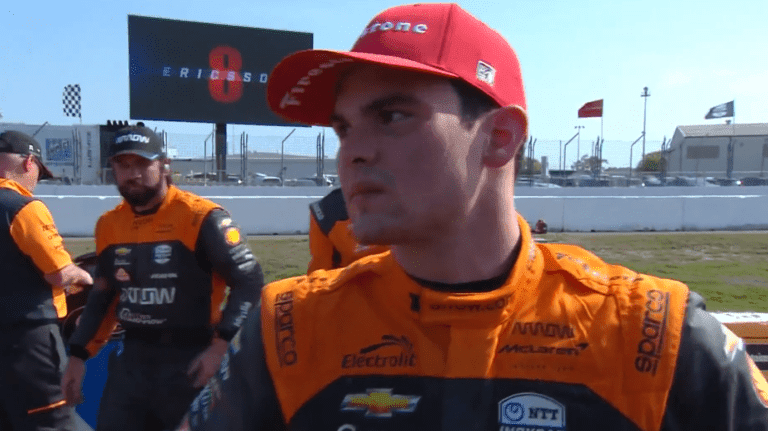 Pato O´Ward pierde el triunfo por falla mecánica