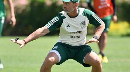 Diego Cocca, director técnico de la Selección Mexicana.