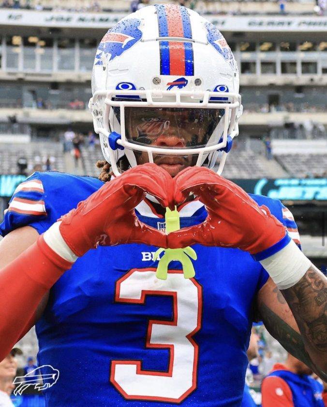 Damar Hamlin está de regreso con los Buffalo Bills.