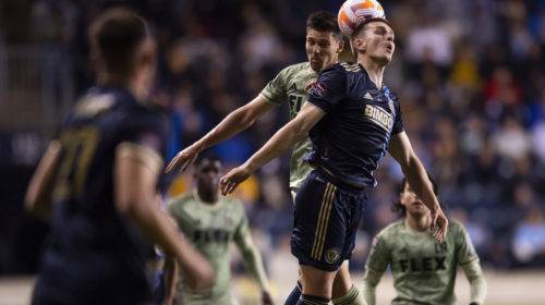 El LAFC igualó 1-1 con el Philadelphia Union.