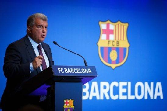 Joan Laporta, presidente del Barcelona.