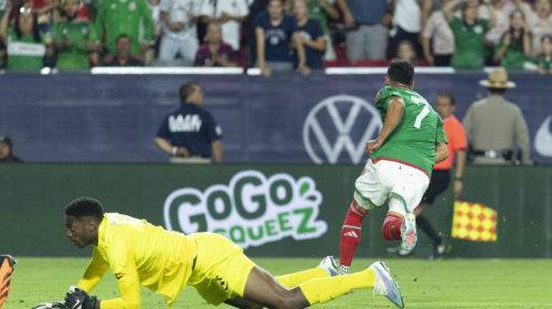 México se puso en ventaja con el gol de Uriel Antuna.