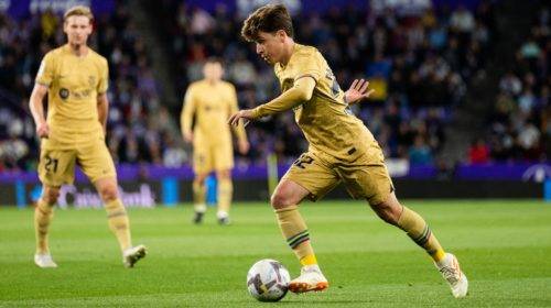 Barcelona sufrió su segunda derrota al hilo a manos del Valladolid.