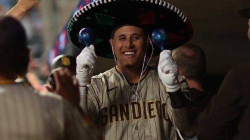 Machado remolcó tres carreras con su cuadrangular para los San Diego Padres.