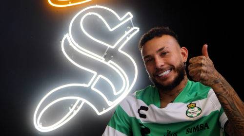 Duván Vergara, nuevo jugador de Santos Laguna.