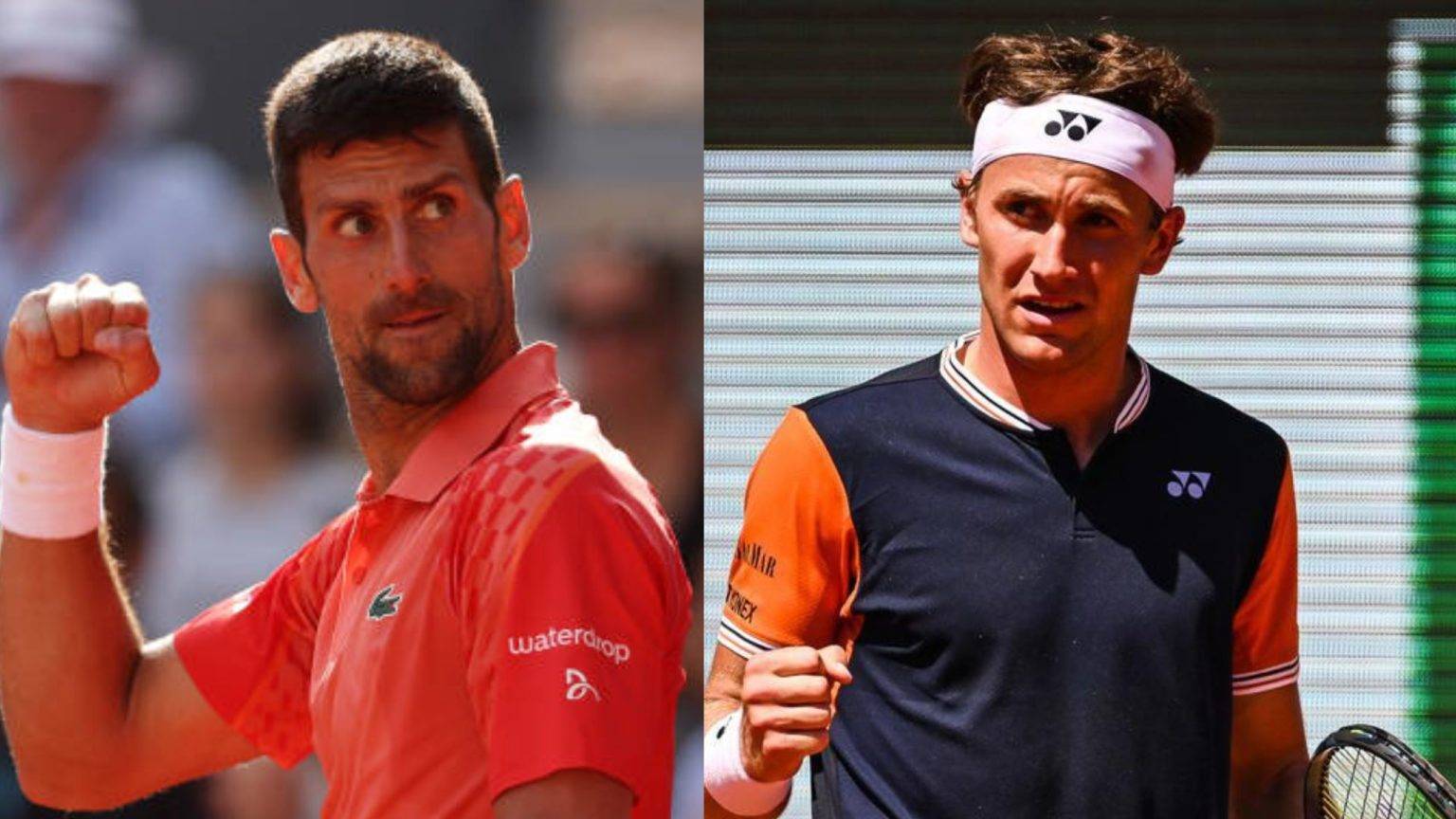 Novak Djokovic vs Casper Ruud