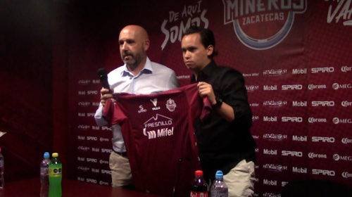 Nacho Castro nuevo director técnico de los Mineros de Zacatecas.