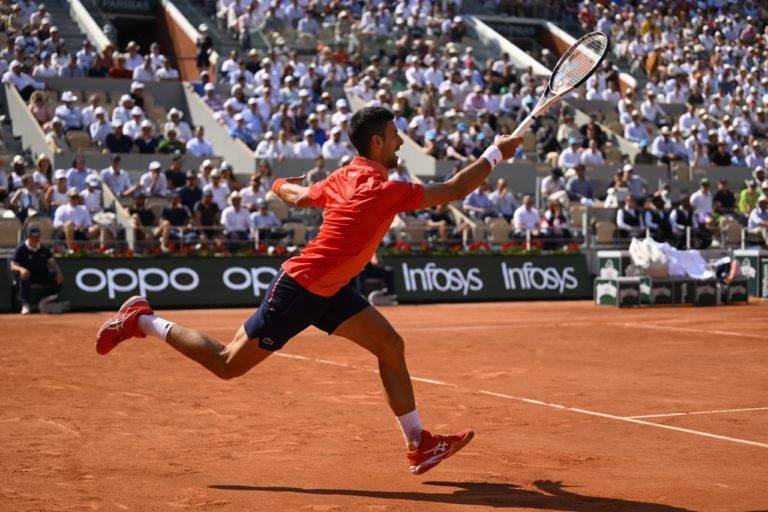 Novak Djokovic está ya en las semifinales de Roland Garros.