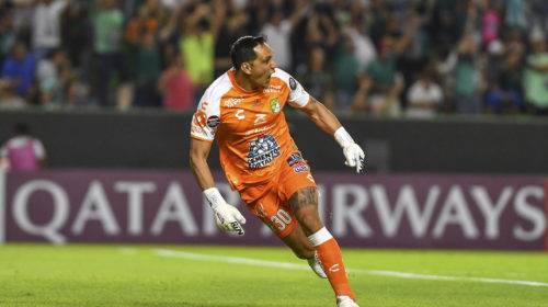 Cota fue figura en el encuentro con importantes atajadas.