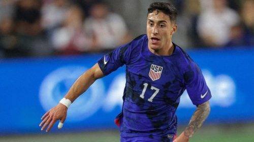 Alejandro Zendejas, integrante de la Selección de Estados Unidos.
