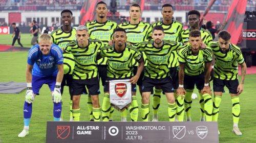 El Arsenal aplastó 5-0 al MLS All-Stars.