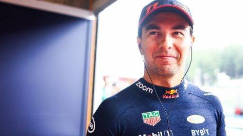 Sergio Checo Pérez arrancará desde la segunda posición en Bélgica.