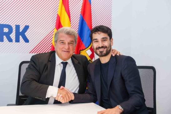 İlkay Gündoğan es nuevo jugador del Barcelona.