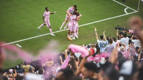 Messi marcó un doblete en la goleada del Inter Miami sobre Atlanta.