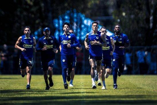 América ya trabaja para el partido de la próxima semana.