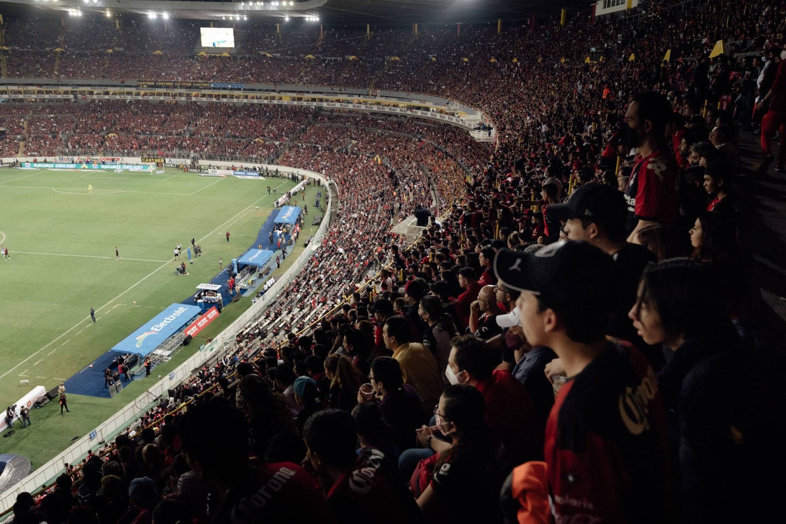 Avala Liga Mx la cancha del Estadio Jalisco para el partido entre Atlas ...