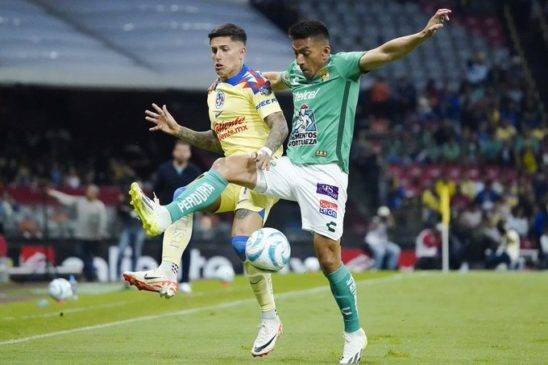 América y León igualaron 1-1 en el Estadio Azteca.