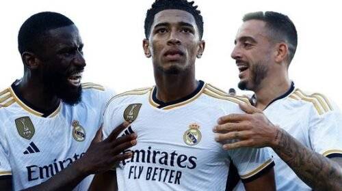 Jude Bellingham marcó los dos goles del encuentro para el Real Madrid.