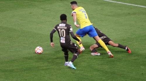 Cristiano Ronaldo marcó un gol y estuvo cerca de un segundo.