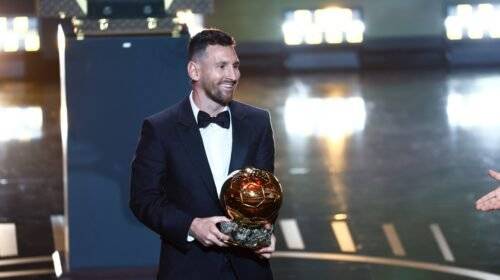 Messi ganó su octavo Balón de Oro.