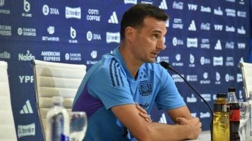Lionel Scaloni habló sobre la lesión de Messi.