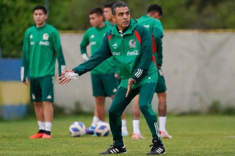 Ricardo Cadena, director técnico de la Sub 23.