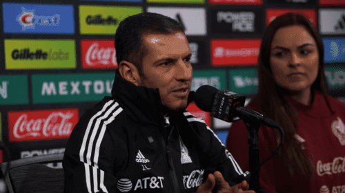 Jaime Jimmy Lozano, entrenador de la Selección Mexicana.