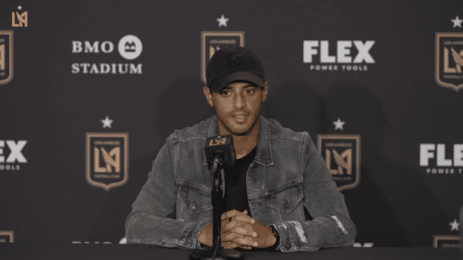 Carlos Vela, atacante del LAFC.
