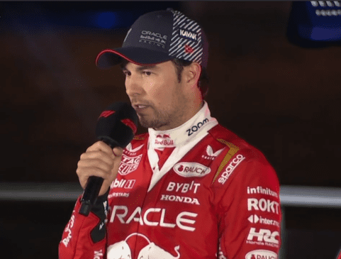 Sergio Checo Pérez, subcampeón del mundo.