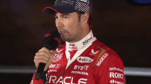 Sergio Checo Pérez, subcampeón del mundo.