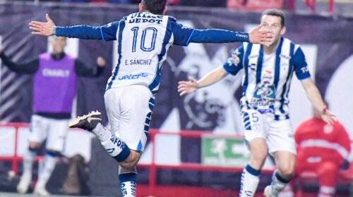 Chiquito Sánchez marcó un hat trick.