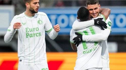 Santiago Giménez rompió una racha de 6 partidos sin anotar.