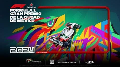 Fue presentado el póster del México GP 2024. (México GP).