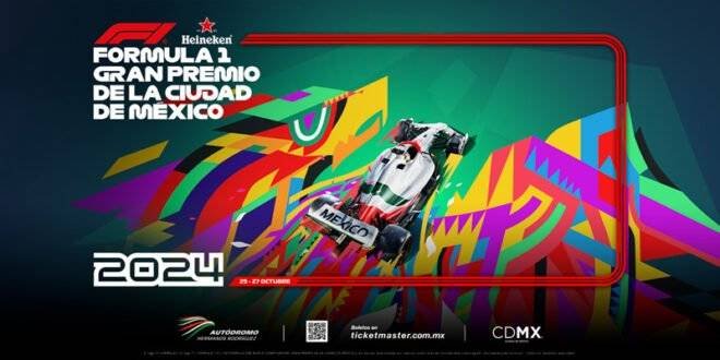 Fue presentado el póster del México GP 2024. (México GP).